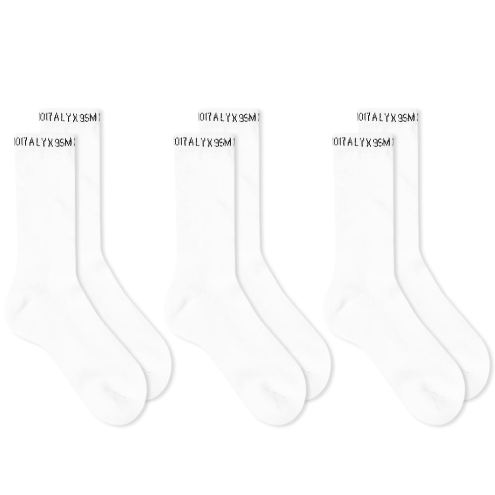 1017 ALYX 9SM Visual 3 Pack Socks - 1