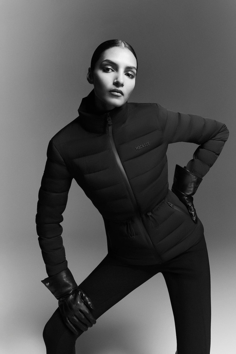 JACEY-CITY Light down jacket with stand collar 6