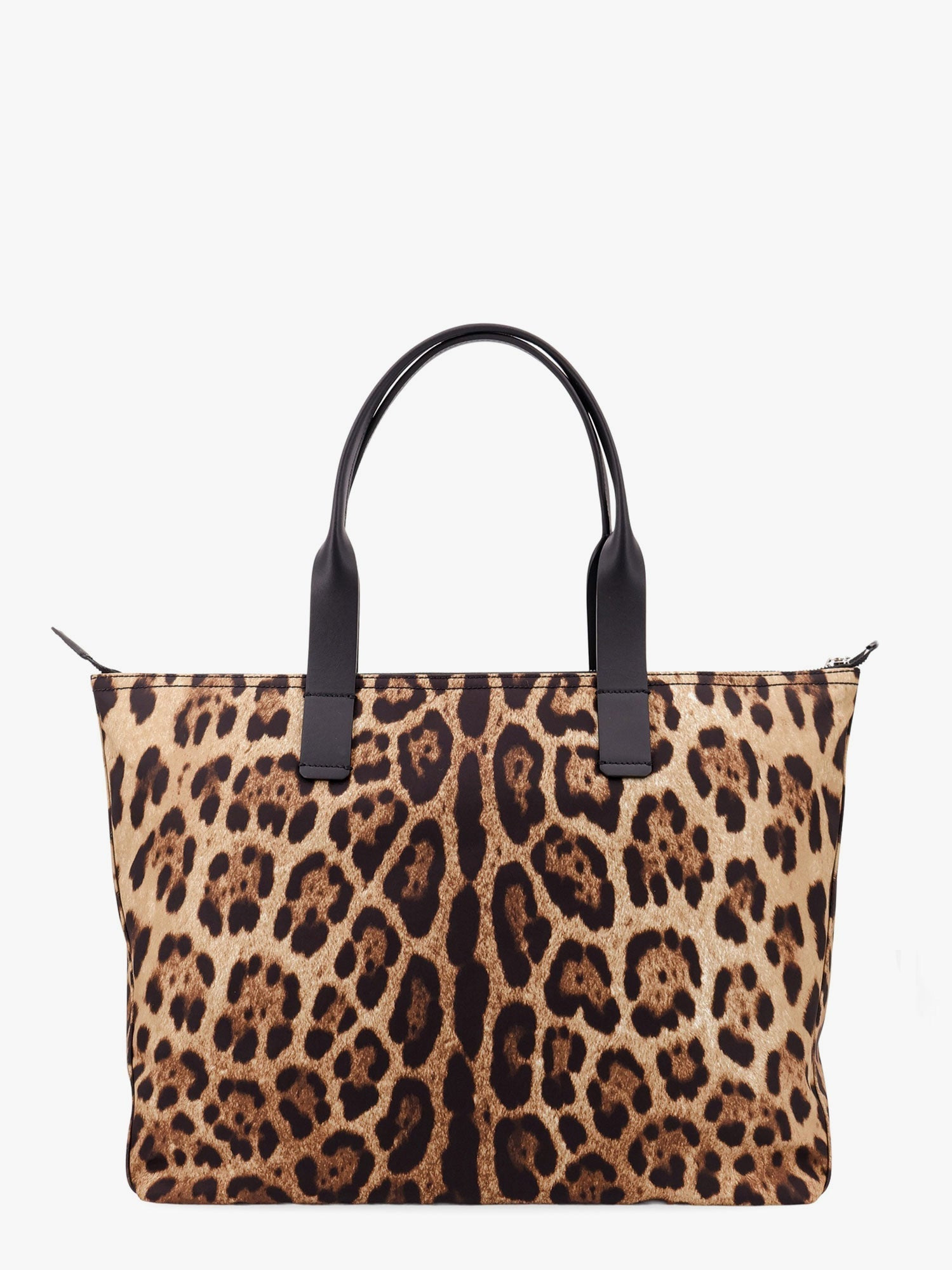 DOLCE e GABBANA - Dolce E Gabbana Nylon Shoulder Bag With Animalier Print - 3