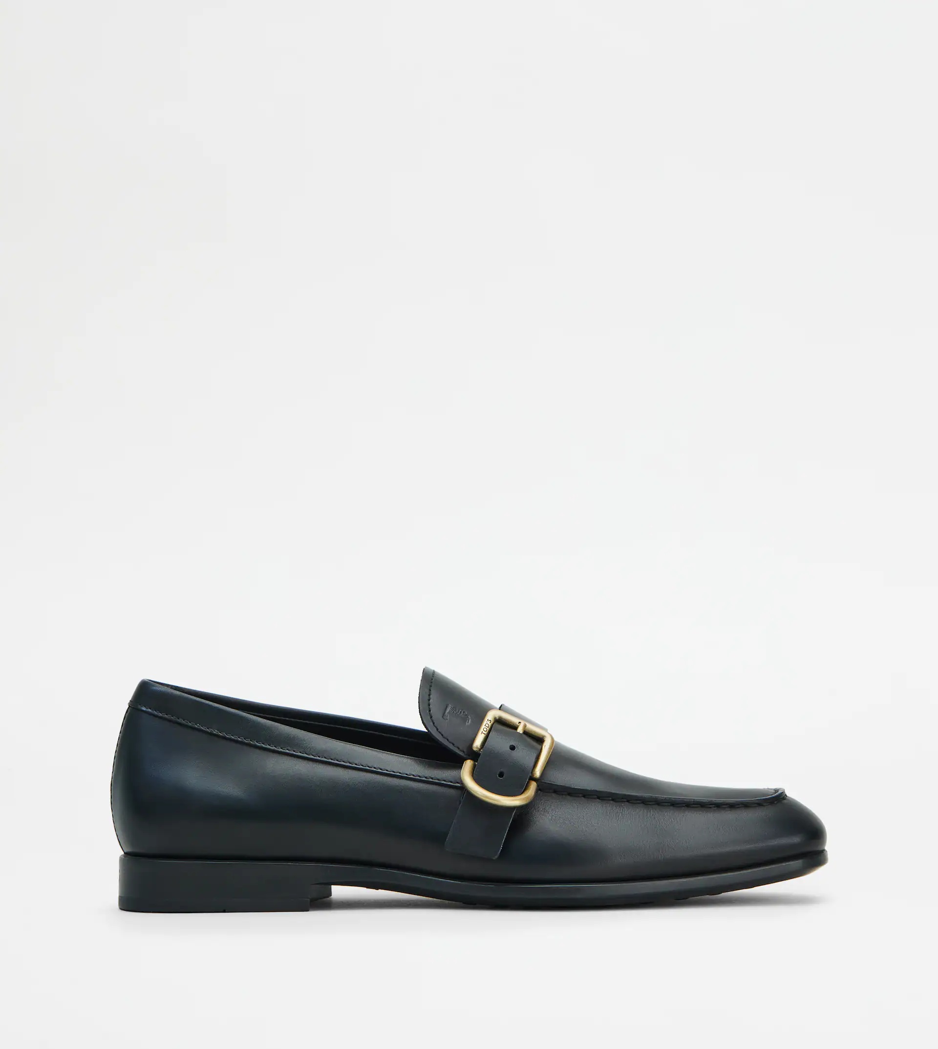 LOAFERS IN LEATHER - BLACK - 1