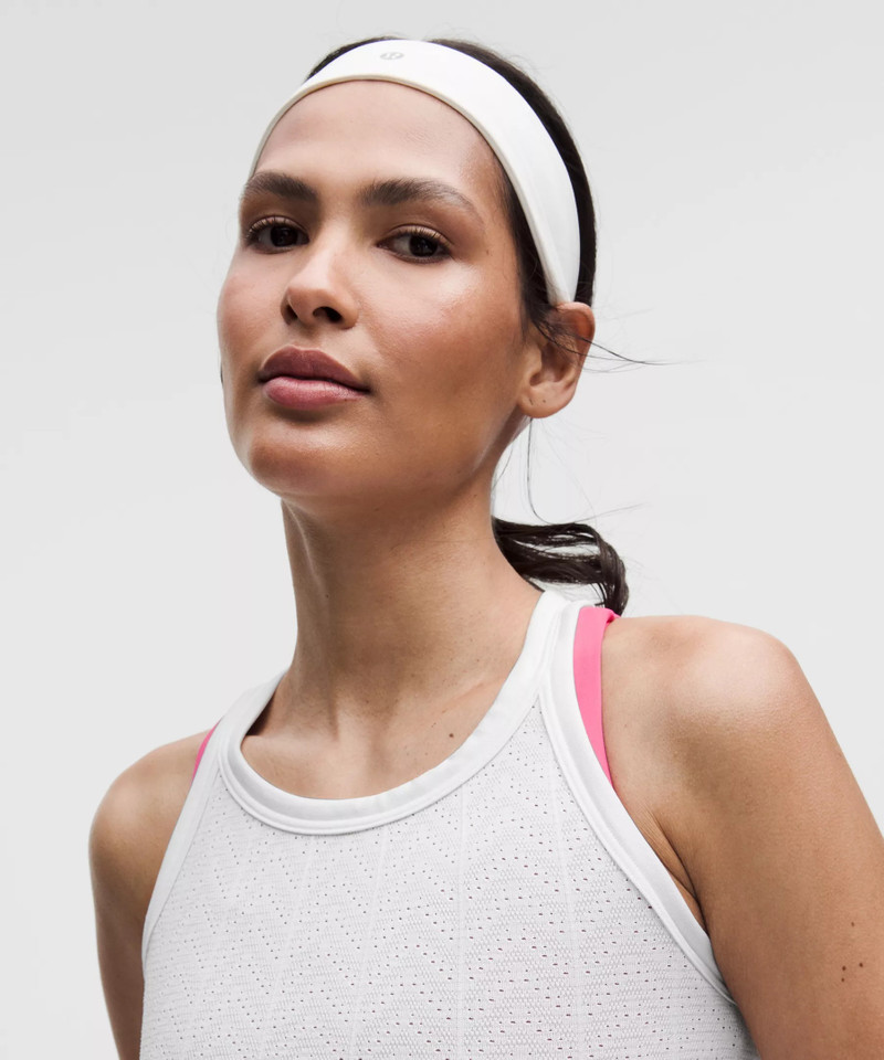 Swiftly Pointelle Cropped Racerback Tank Top 4