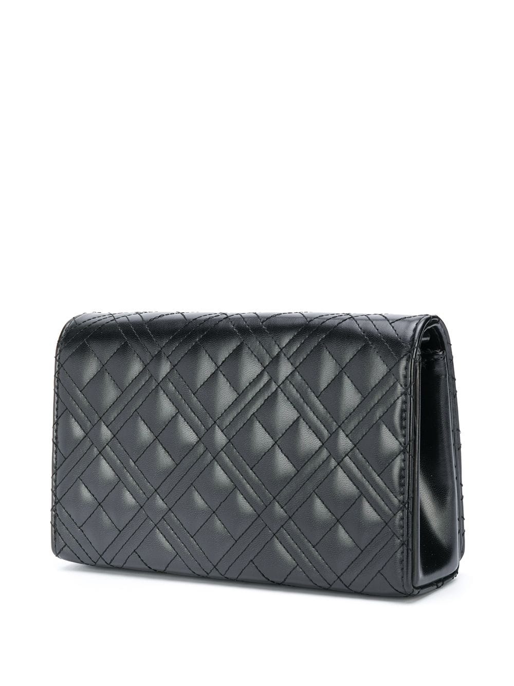 quilted logo crossbody bag - 3