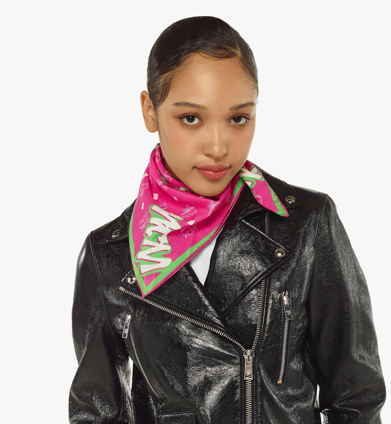 MCM MCM Sommer Monogram Bandana Scarf outlook