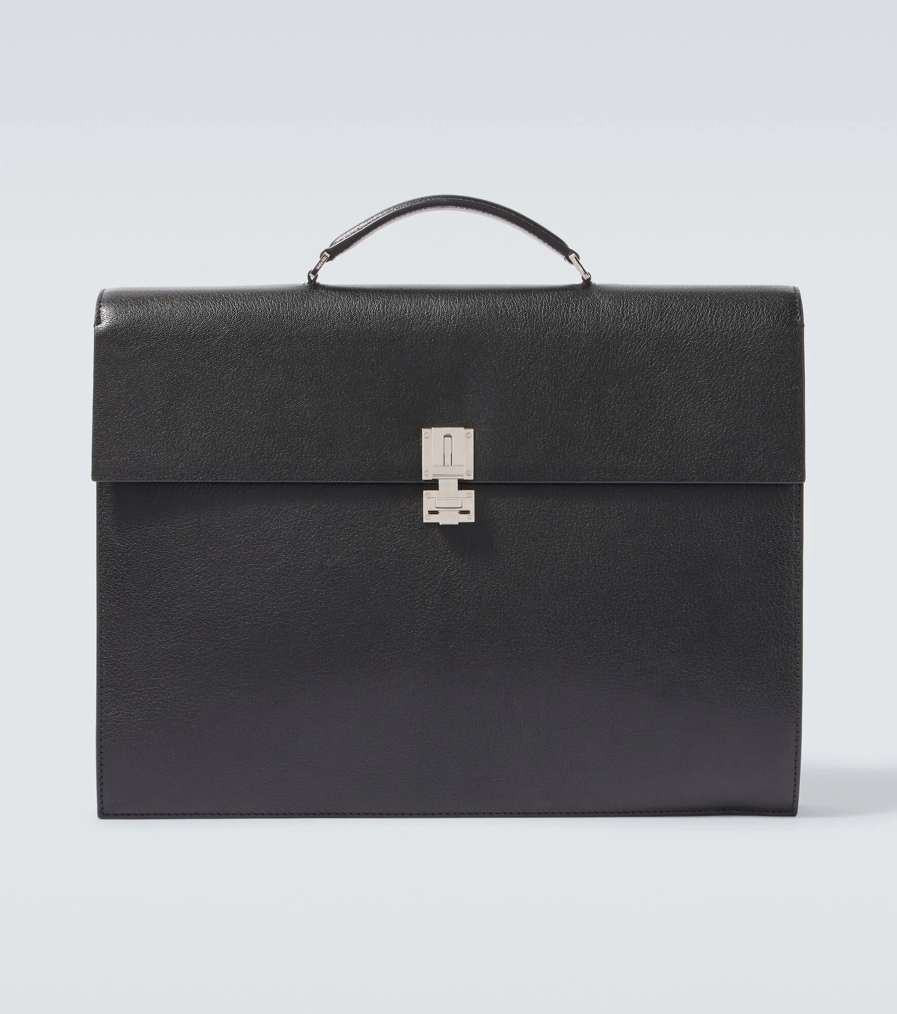 T Latch leather briefcase - 1