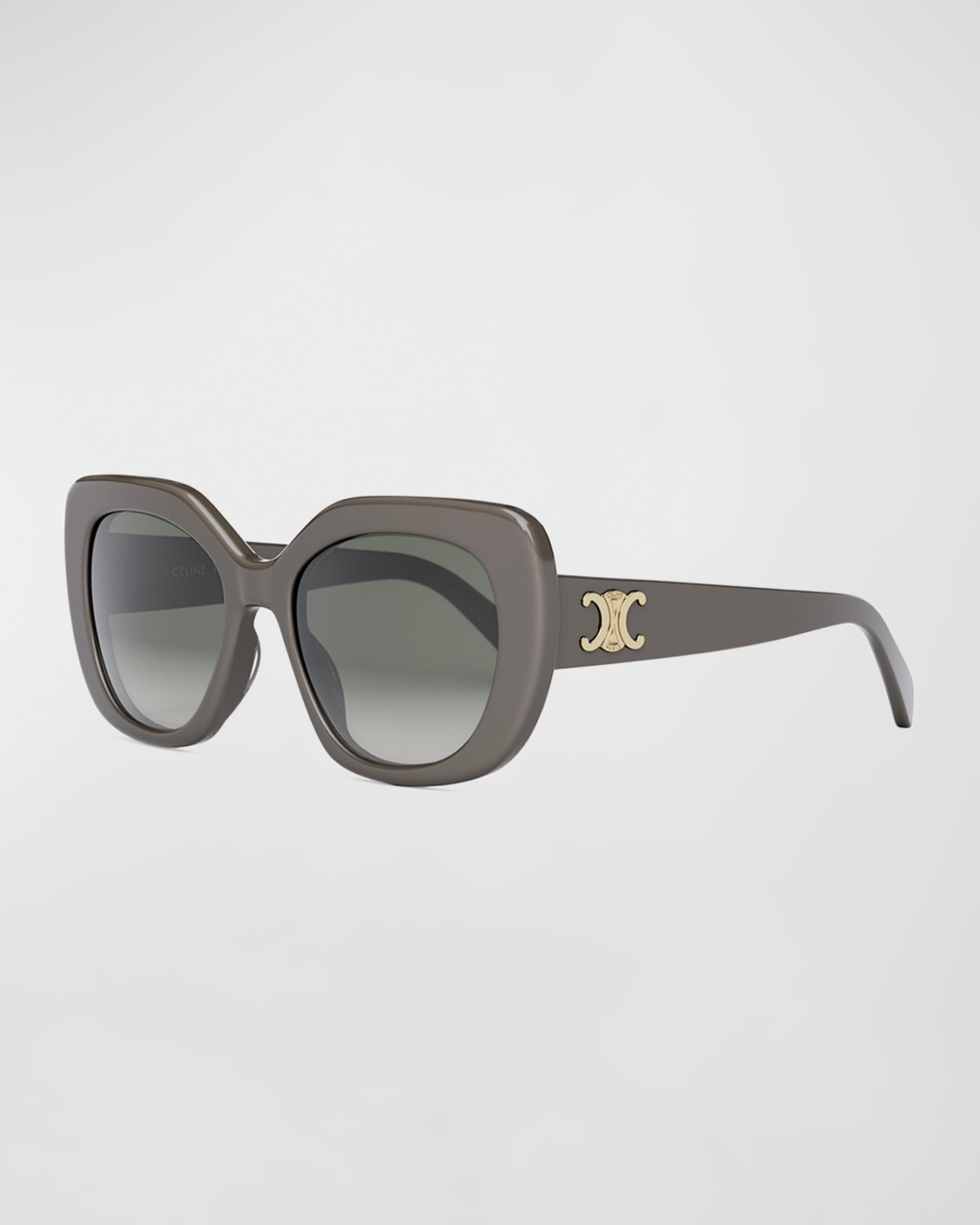 Triomphe Acetate Butterfly Sunglasses - 1