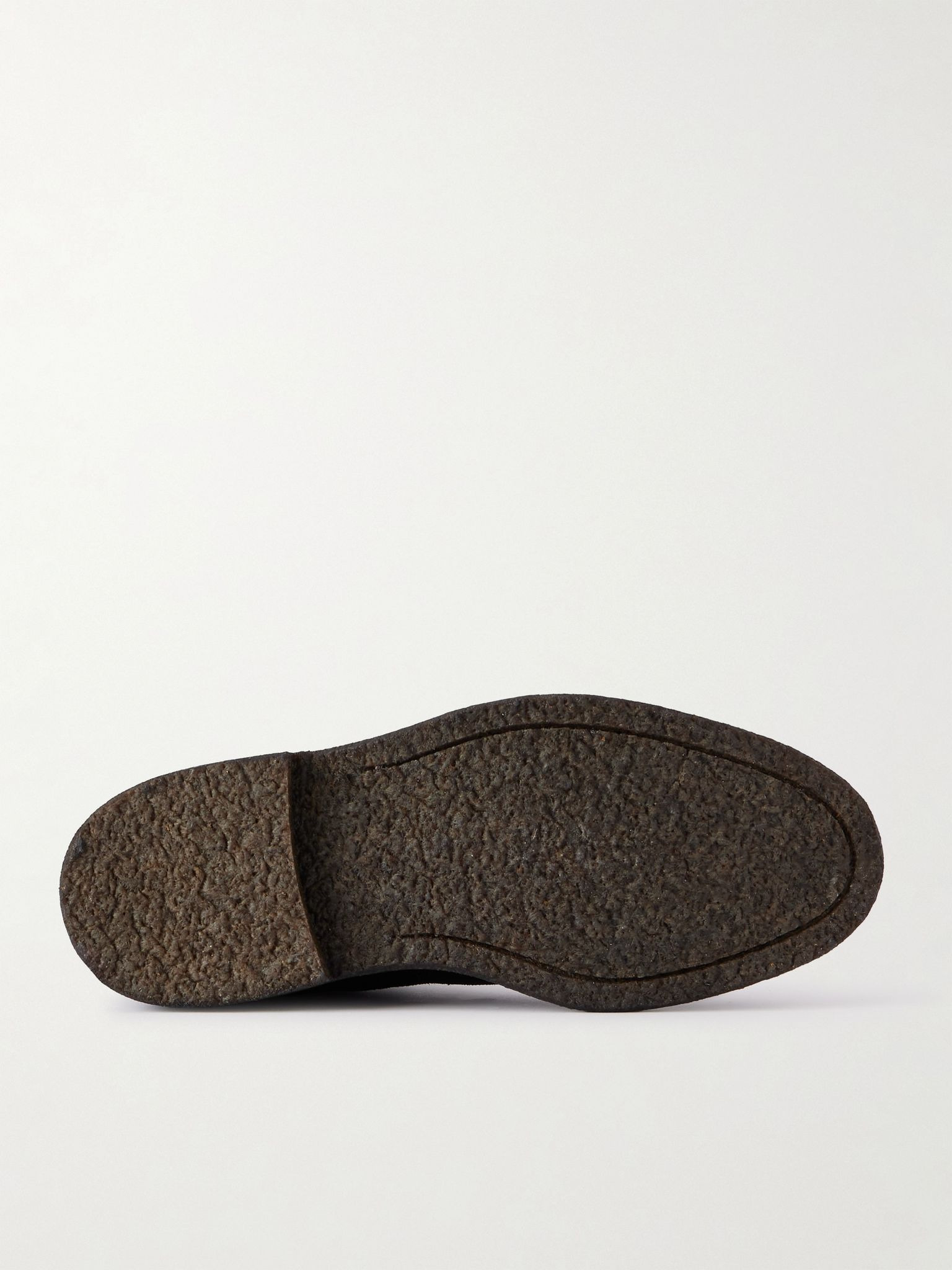 Waxed-Suede Chelsea Boots Black - 3