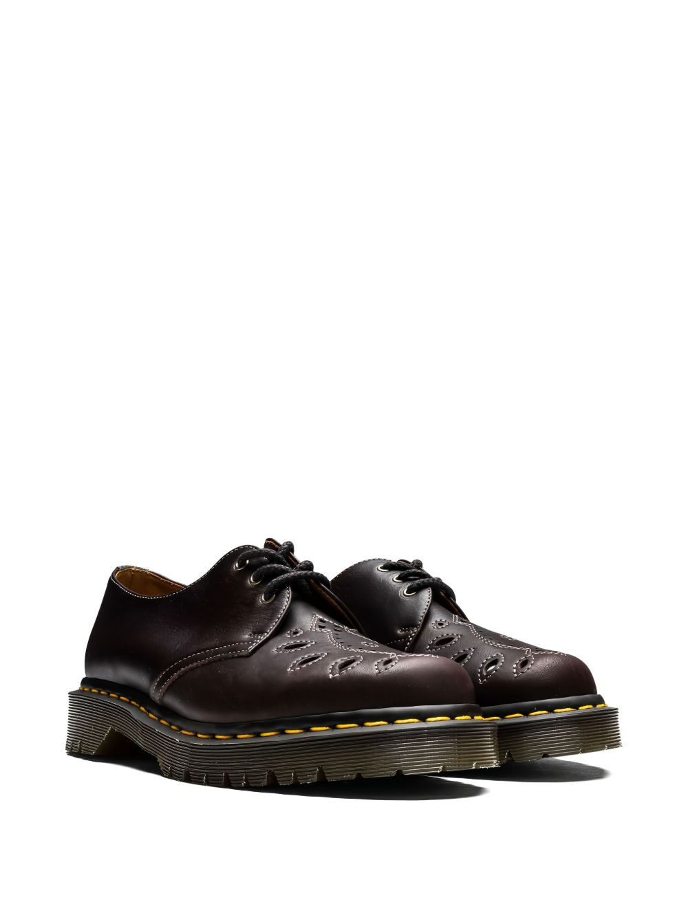 perforated leather boots - 2