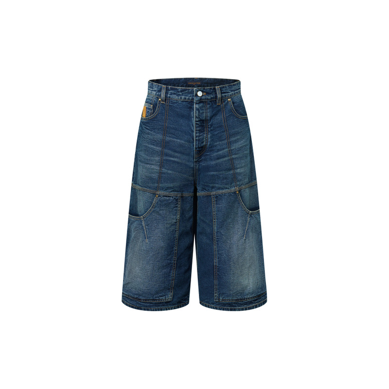 Denim Workwear Shorts - 1