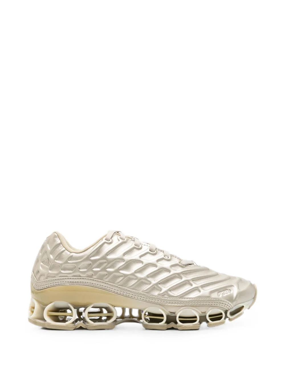 F50 metallic-finish sneakers - 1