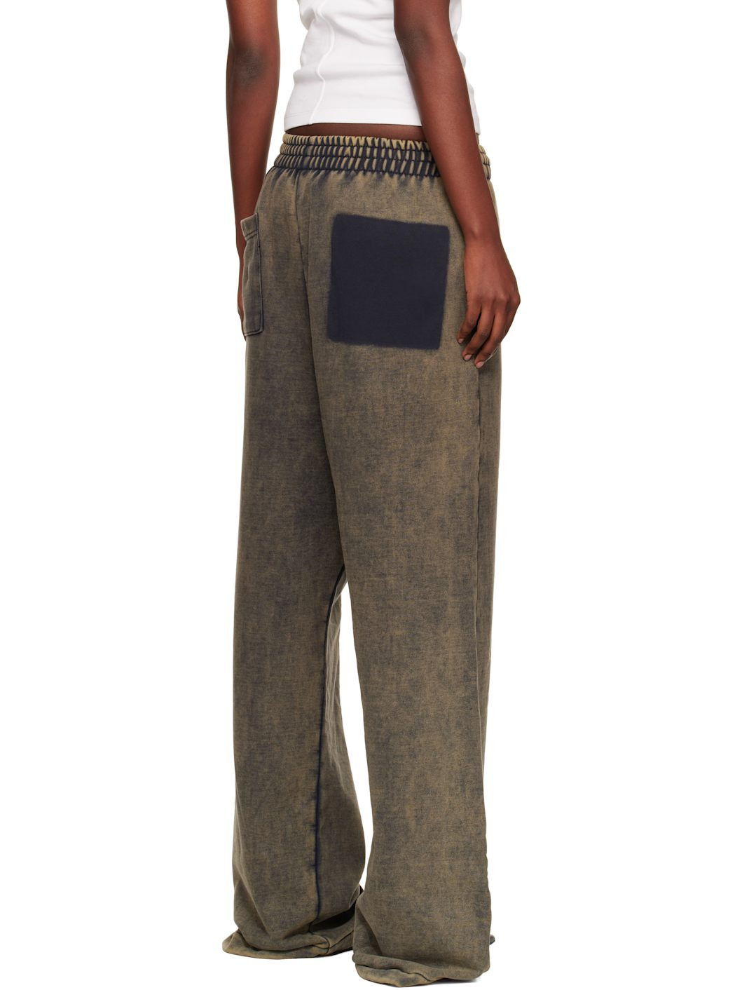 Khaki Teddy ID Sweatpants - 3