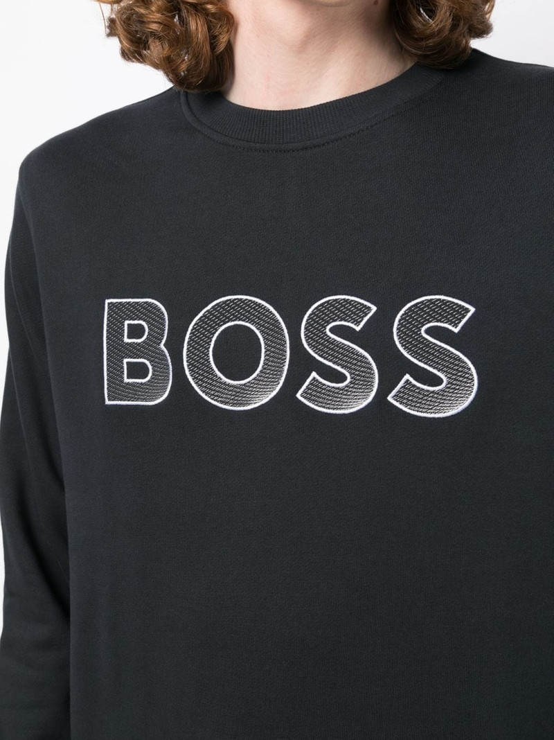 Salbo logo-embroidered sweatshirt 5