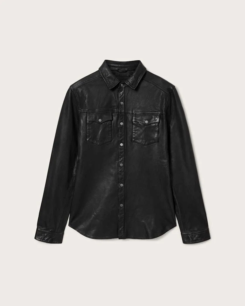 IRWIN LEATHER SHIRT - 1