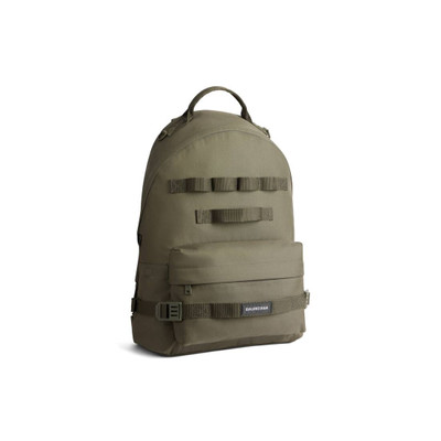 BALENCIAGA Men's Army Medium Multicarry Backpack in Dark Green outlook