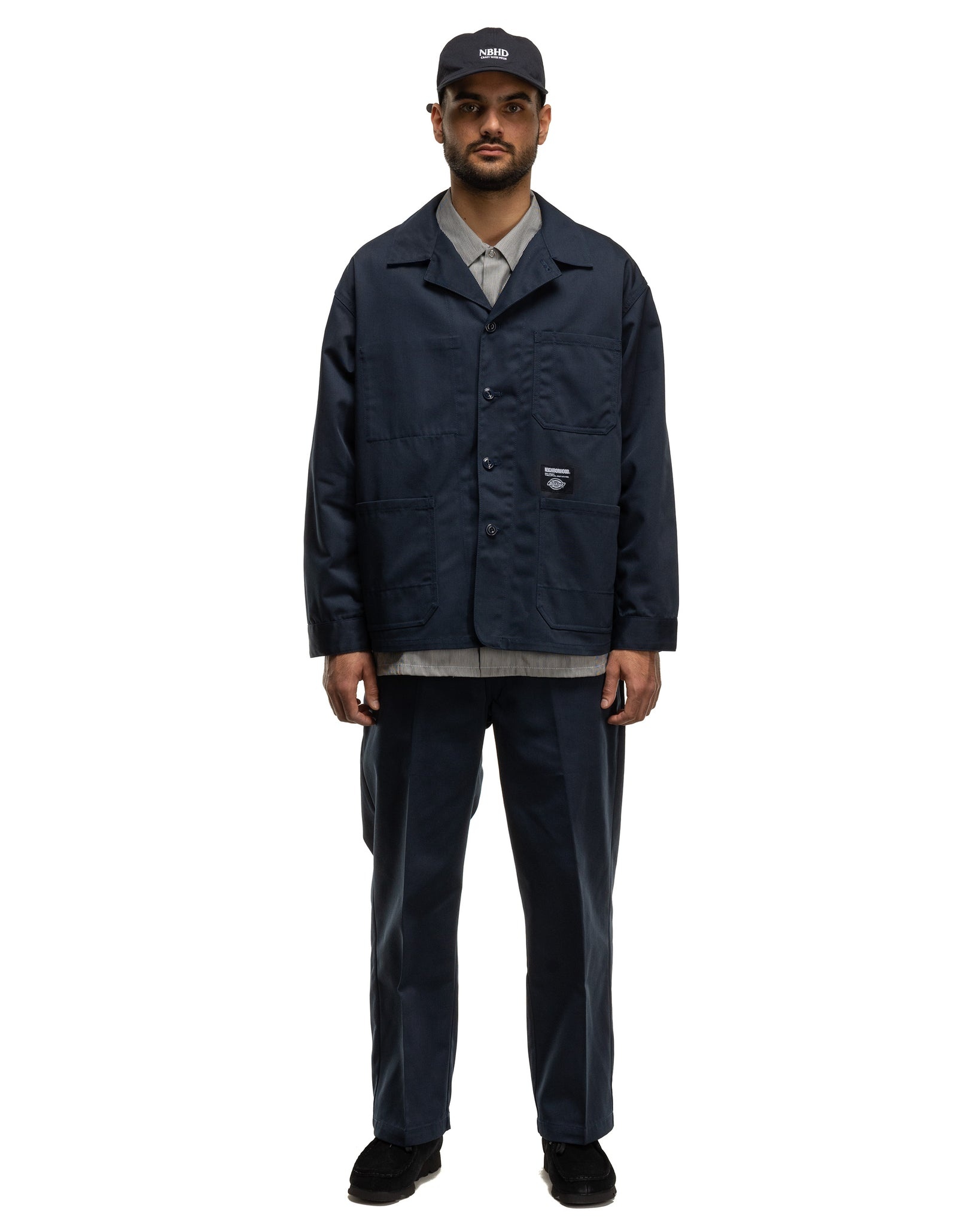 NEIGHBORHOOD x Dickies . Coverall Jacket Navy | havenshop | REVERSIBLE