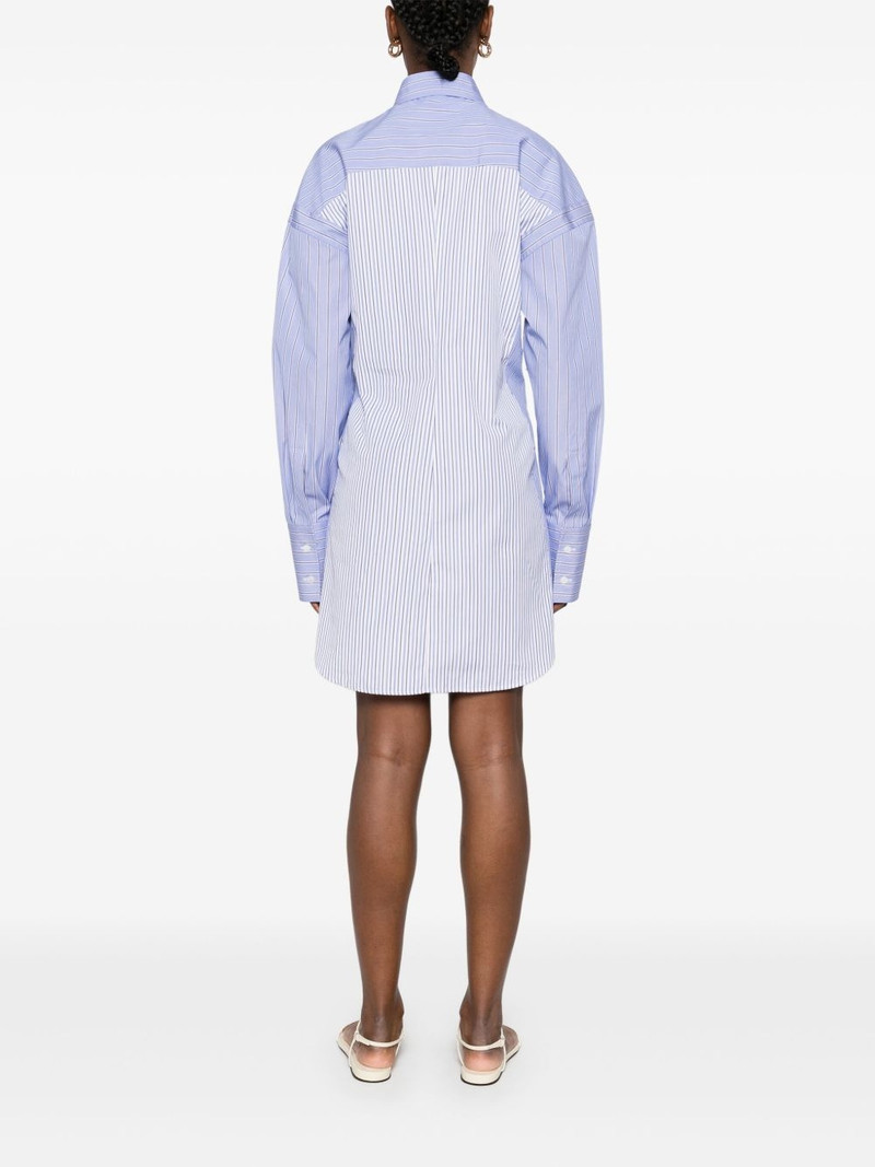 striped shirt mini dress 4