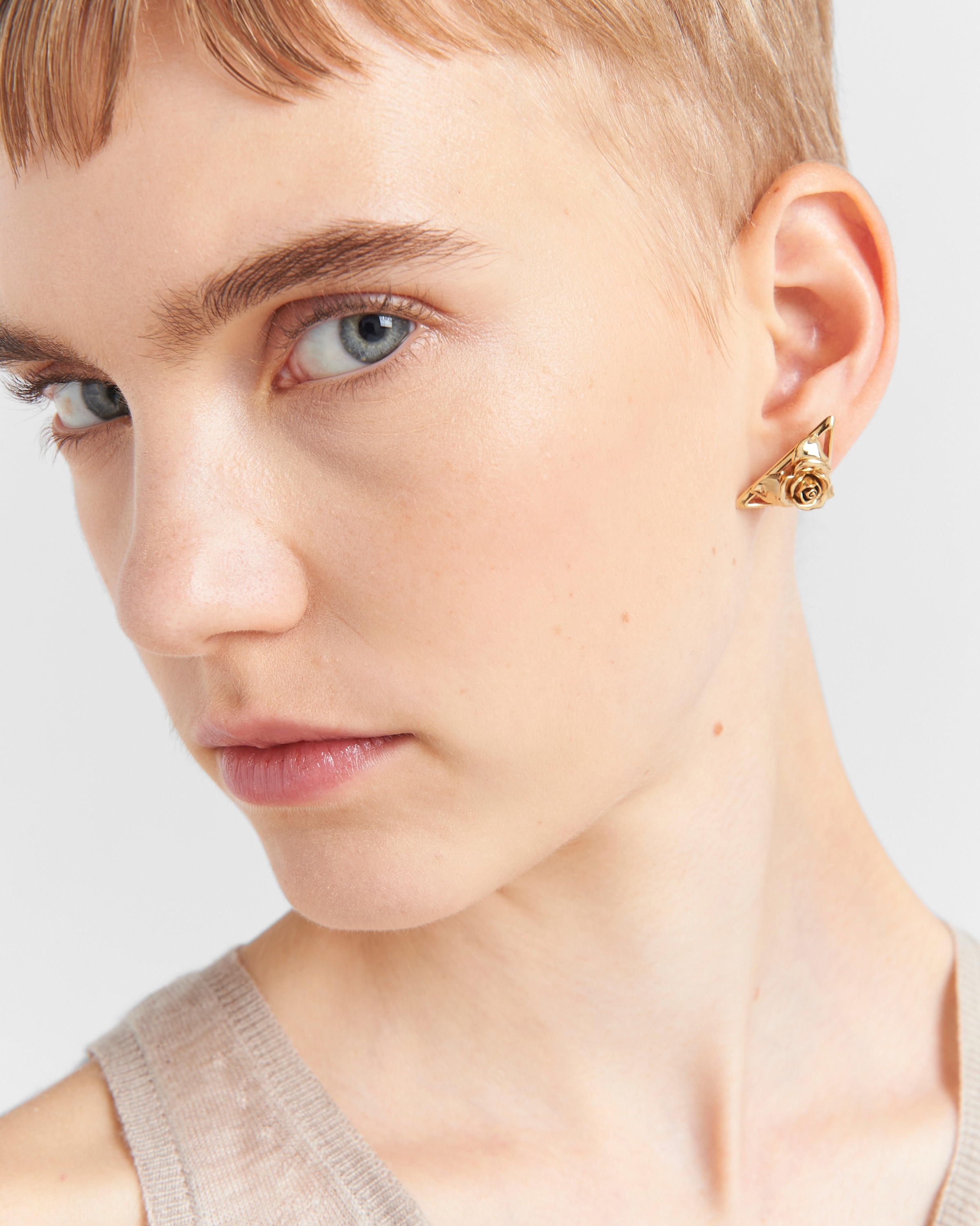 Metal earrings - 2