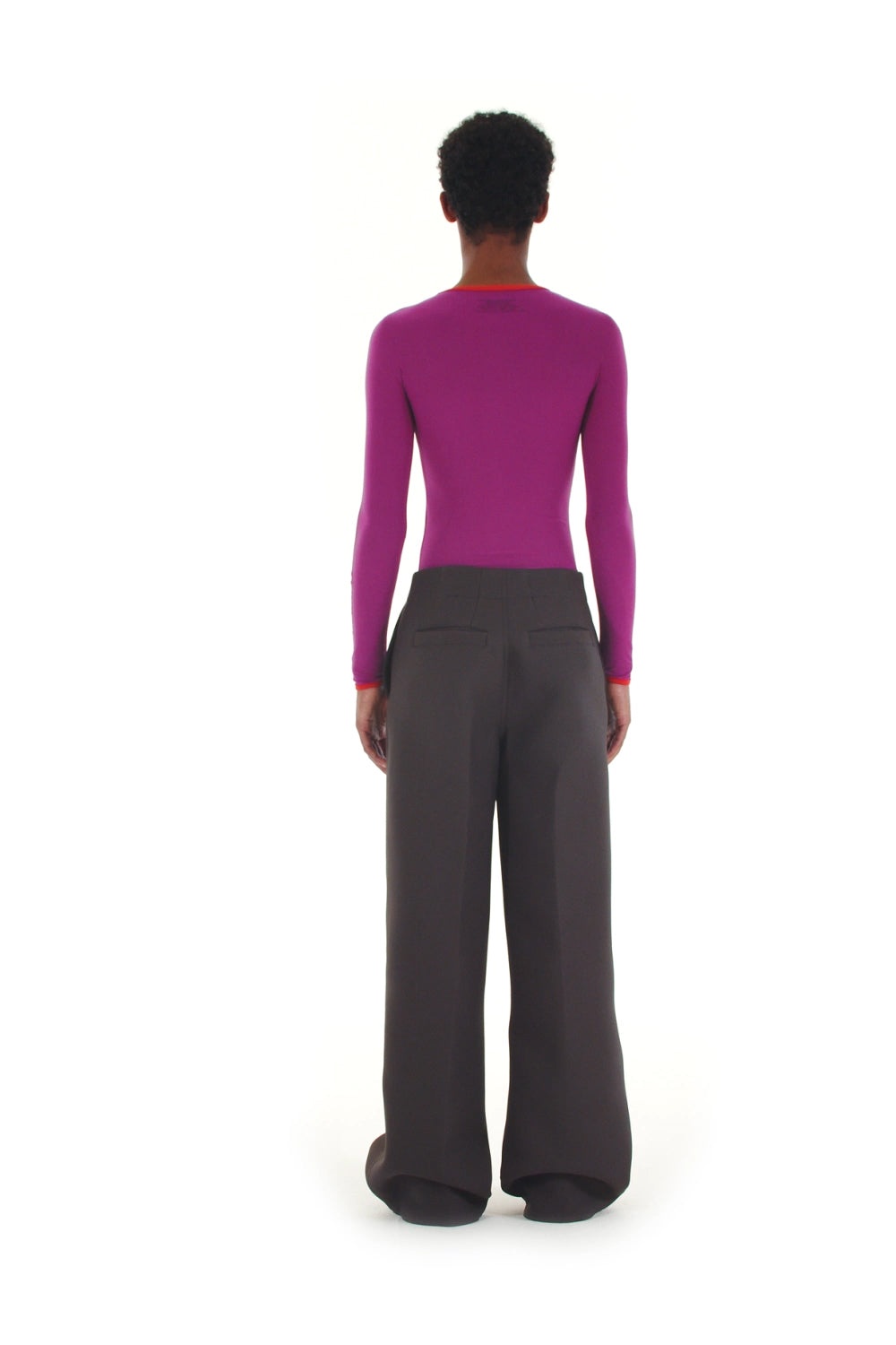 SUPER STRETCH LONGSLEEVE T-SHIRT / purple - 3