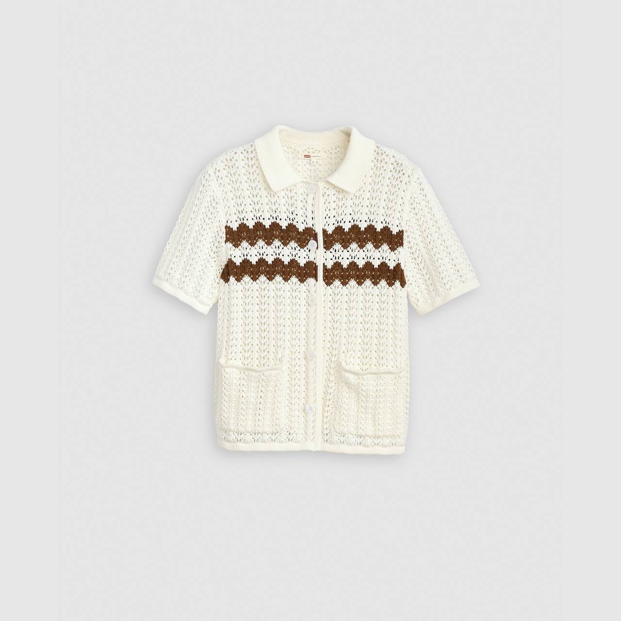 SUNSET CROCHET SHIRT - 1