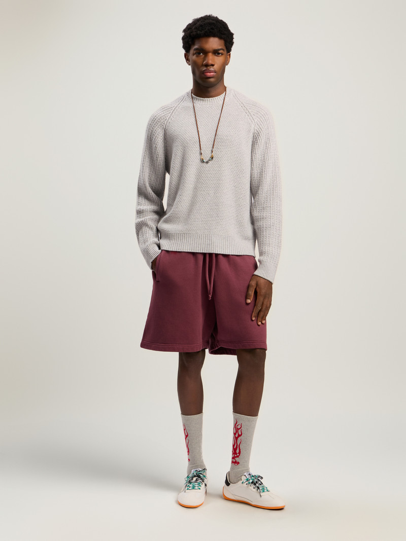 Palm Angels Waist Logo Sweatshort outlook