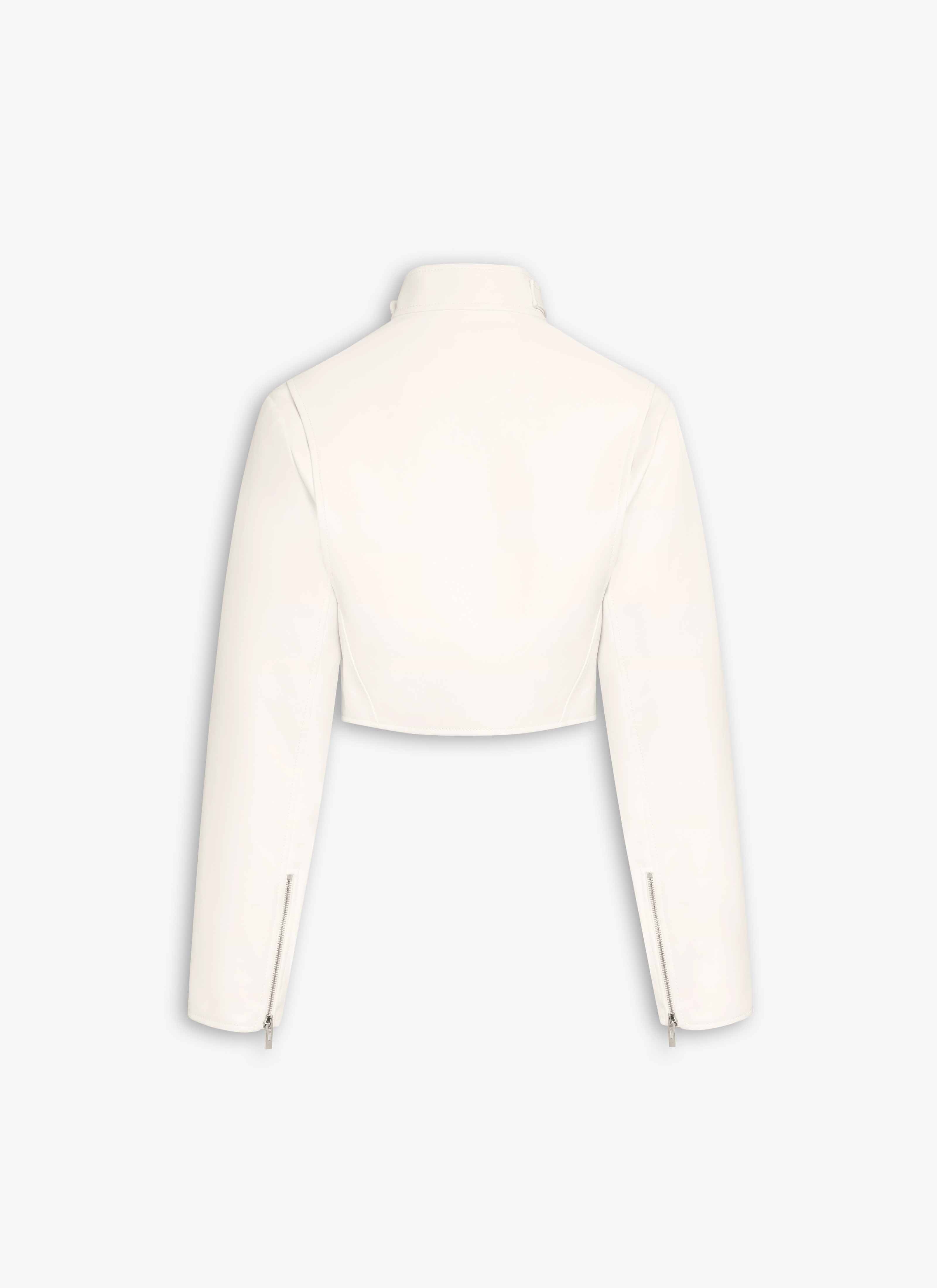 LEATHER MOTO JACKET - 4
