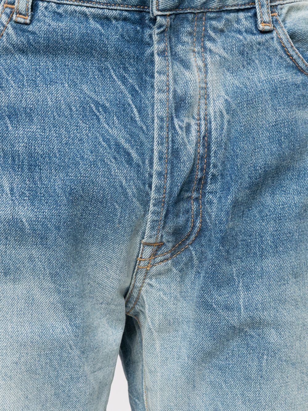 ripped regular-fit denim jeans - 5