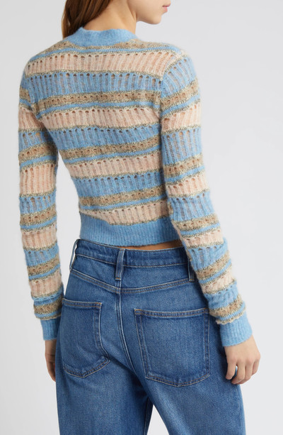 FRAME Mixed Stitch Crewneck Sweater outlook