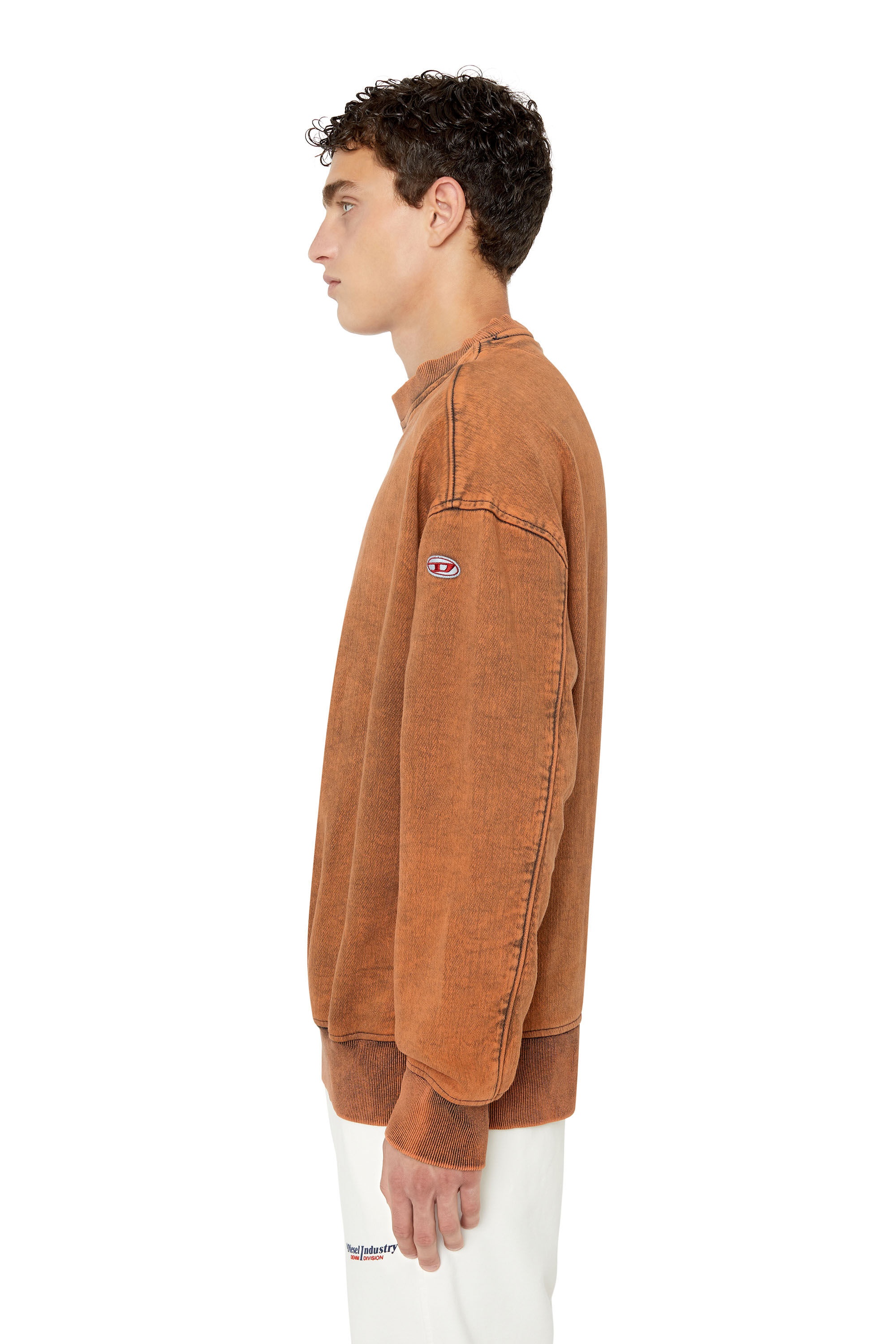 D-KRIB TRACK DENIM SWEATSHIRT - 6
