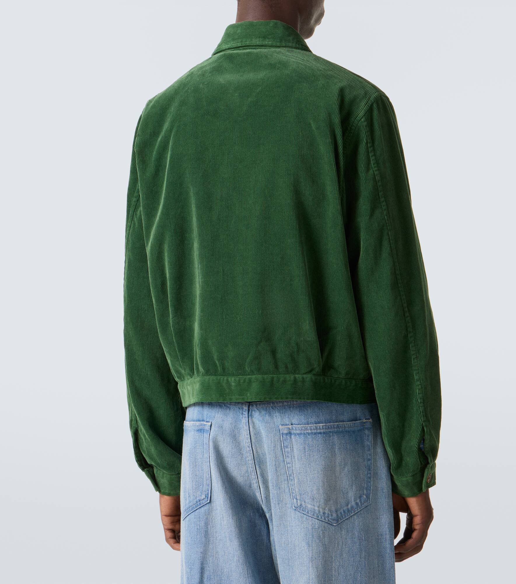 Cotton corduroy blouson jacket - 4