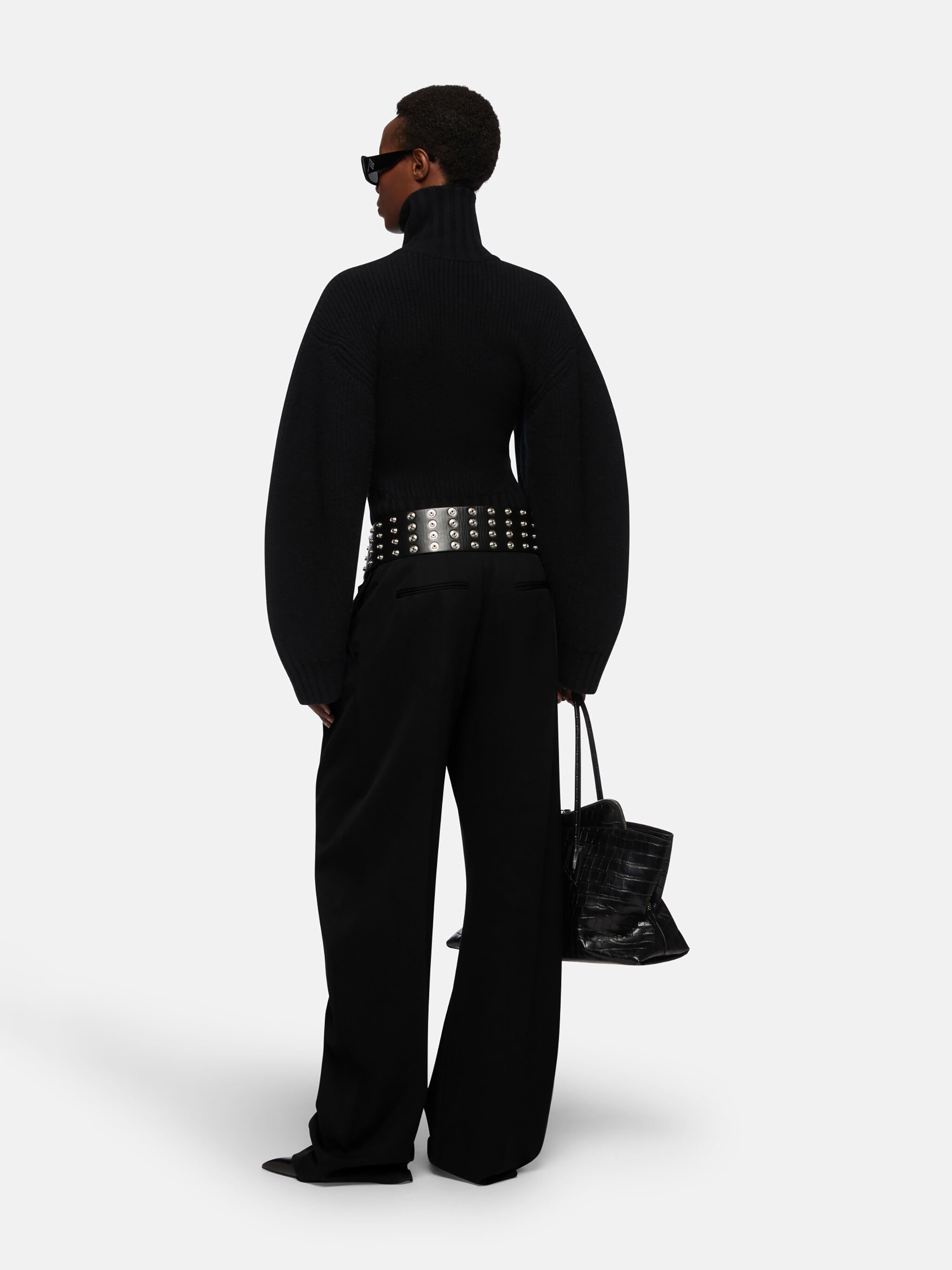 "GARY'' BLACK LONG PANTS - 3
