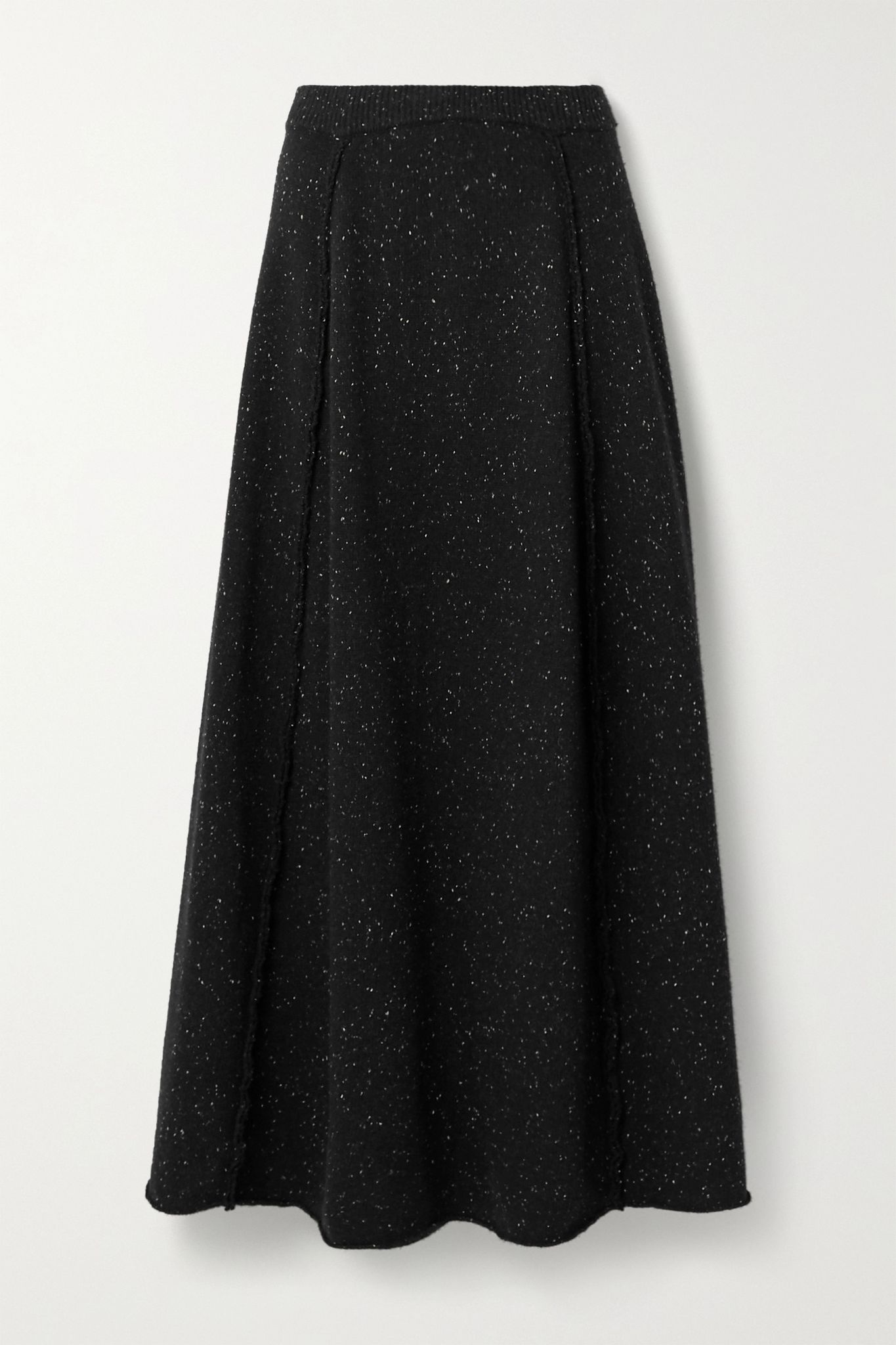 Arlette mélange wool maxi skirt - 1