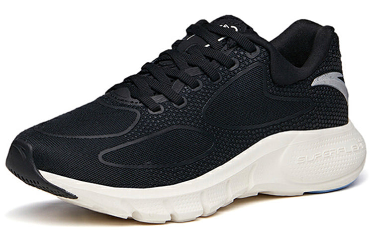 (WMNS) ANTA Running Series Sneakers 'Black Silver White' 122135555-2 - 2