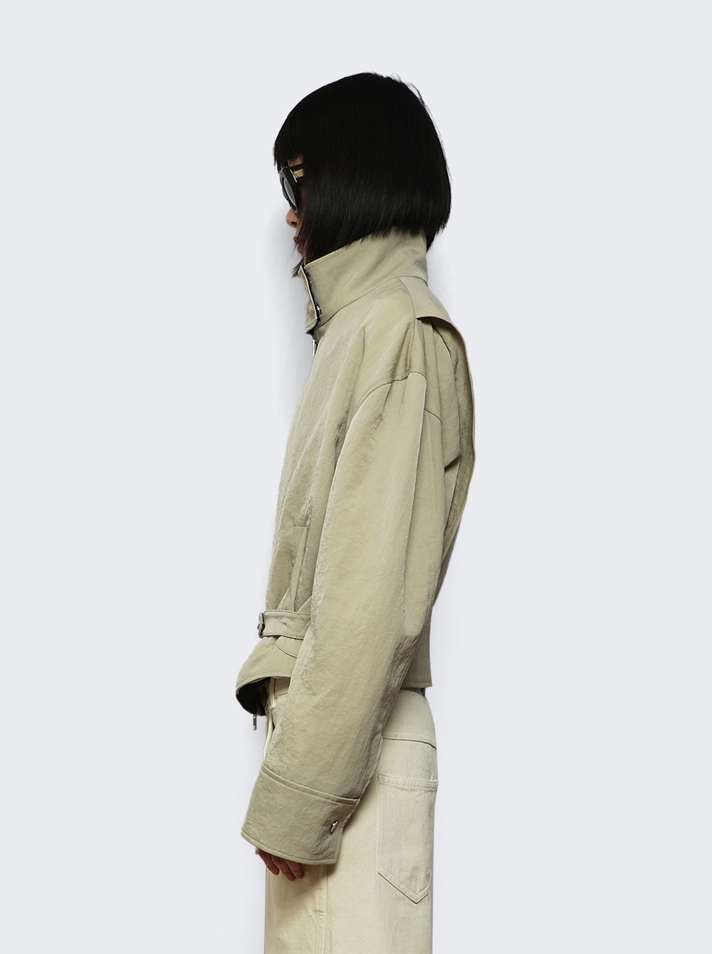 Marley Jacket Stone And Black - 3