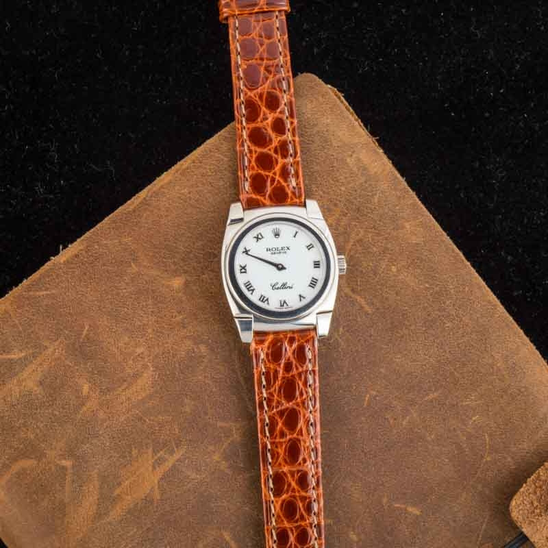 Ladies Rolex Cellini Ref 5310 18k White Gold - 6