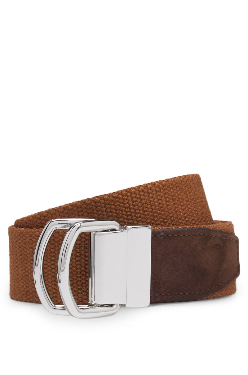 BOSS BY BECKHAM TAPE BELT WITH NUBUCK TRIMS 1