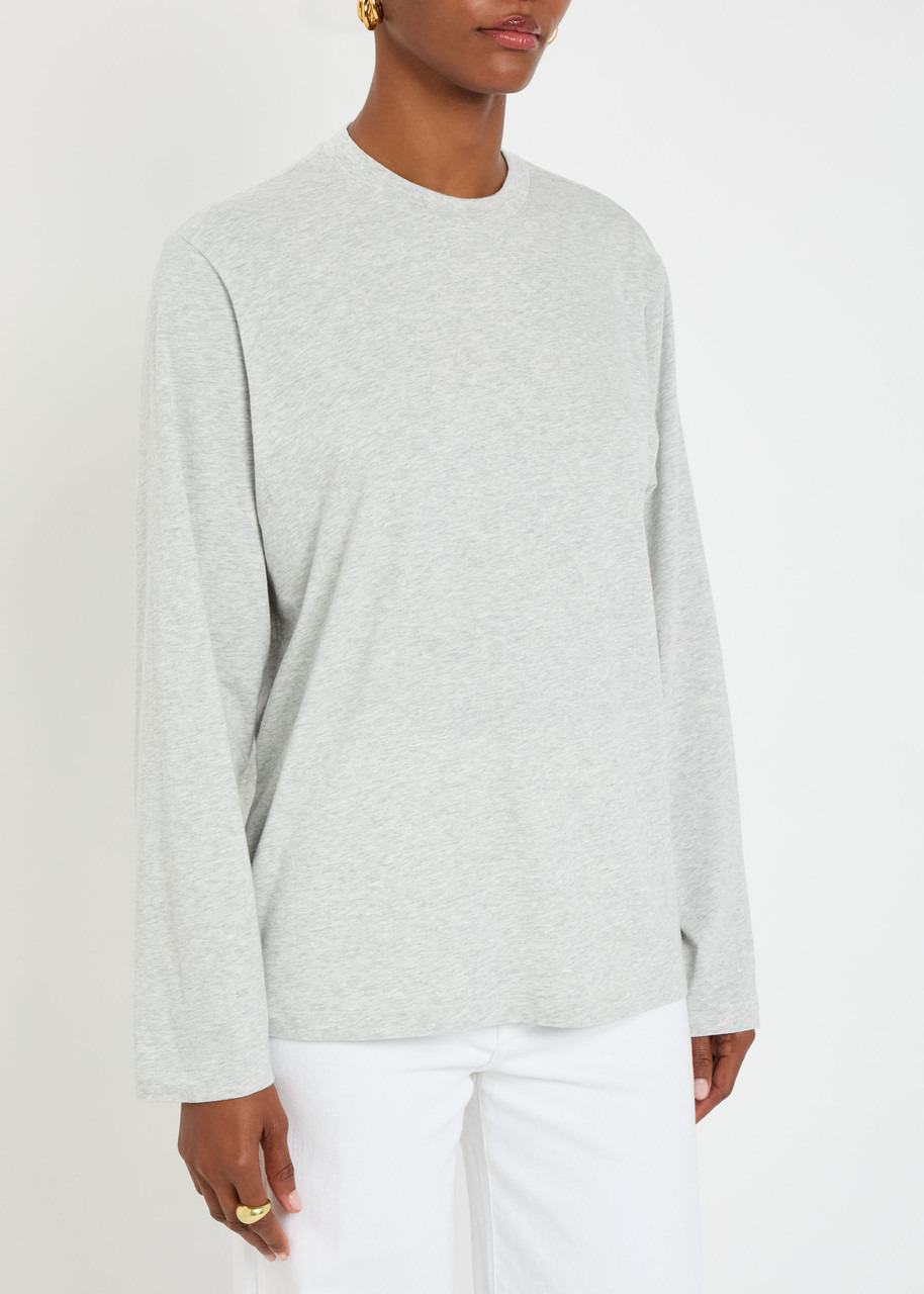 Skims Long Sleeve Modal-blend T-shirt - 2