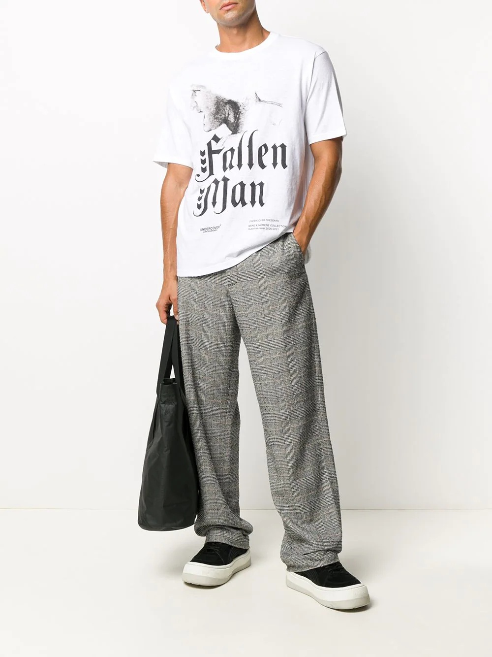 Fallen Man print T-shirt - 2