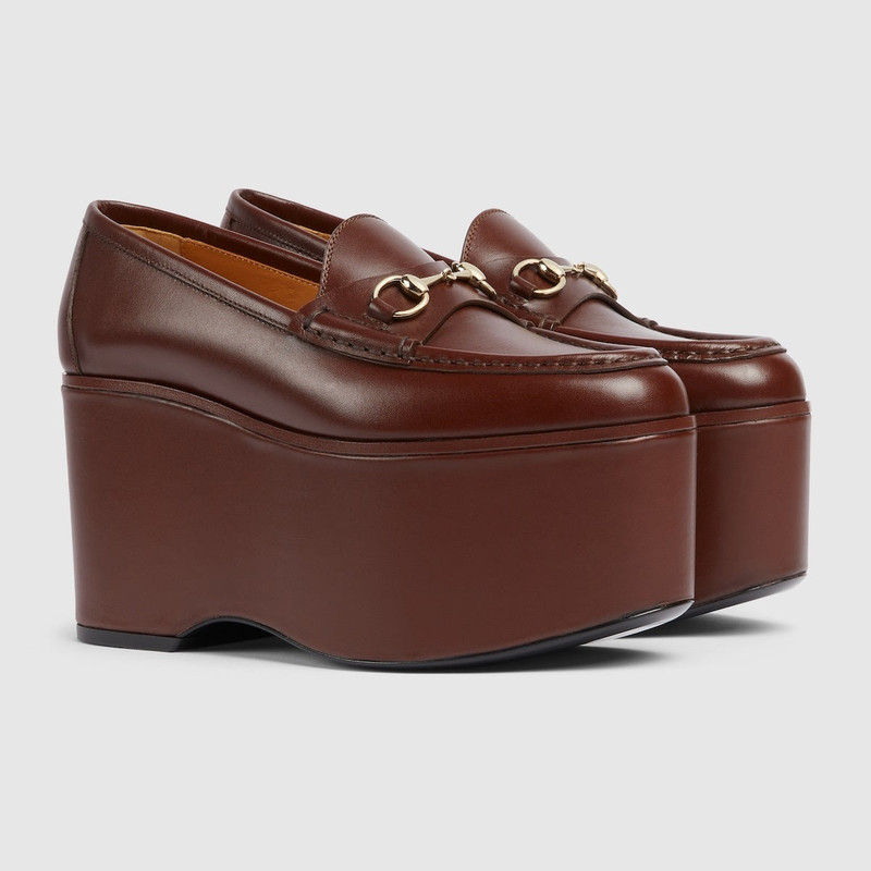 Gucci Horsebit Platform Loafers 1