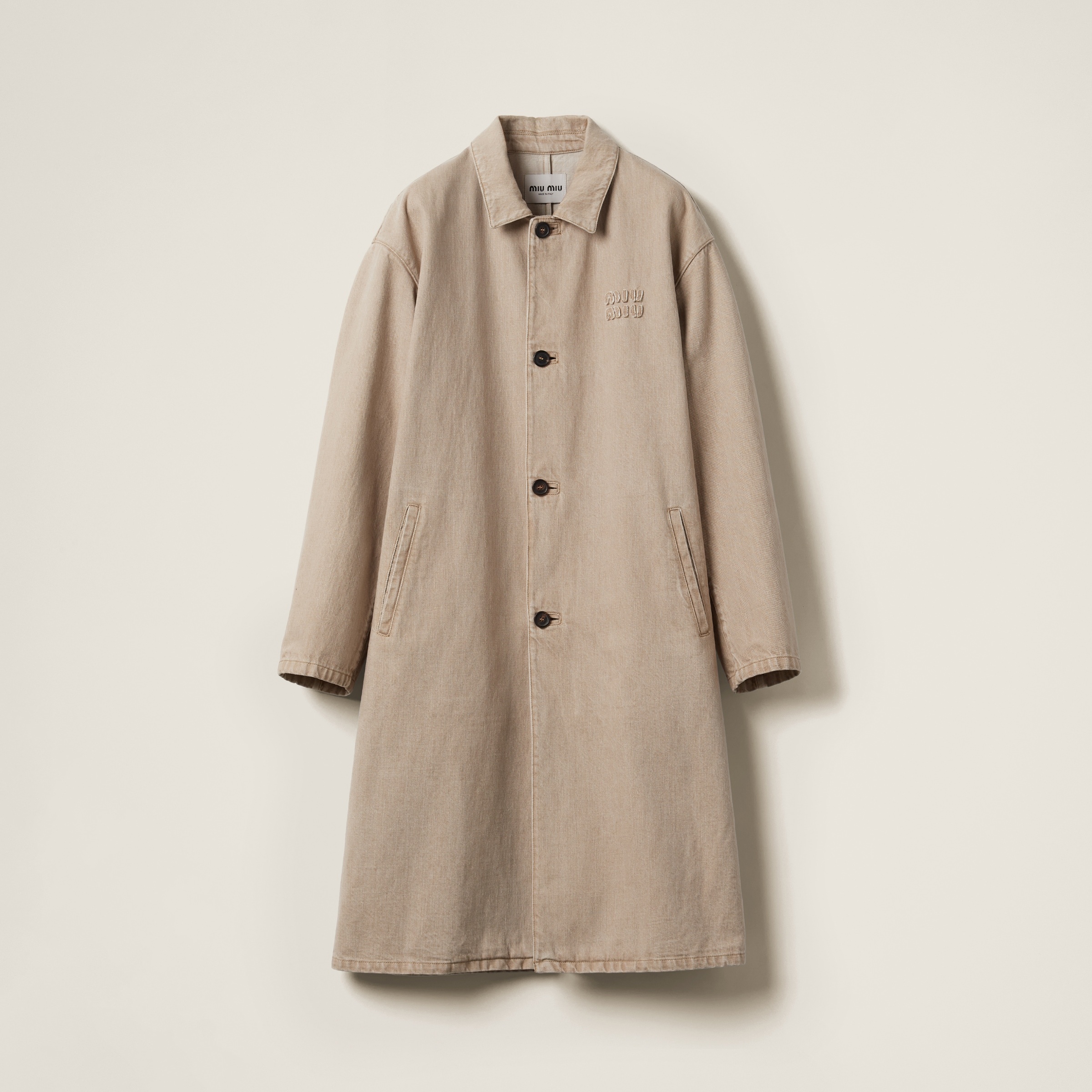 Denim coat - 1