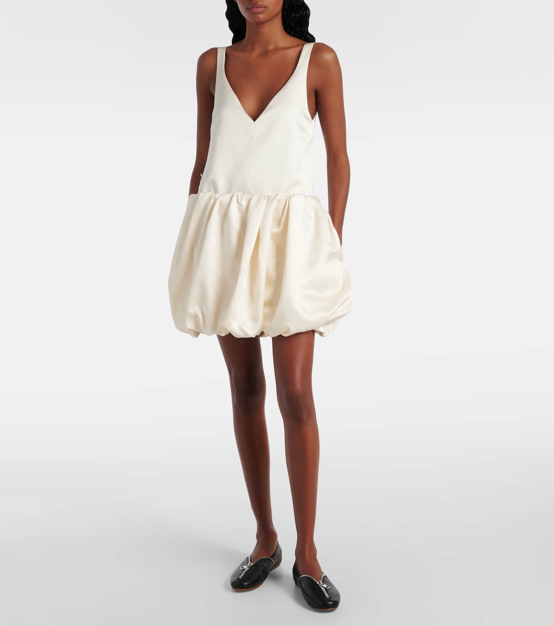 Lace-trimmed minidress - 2