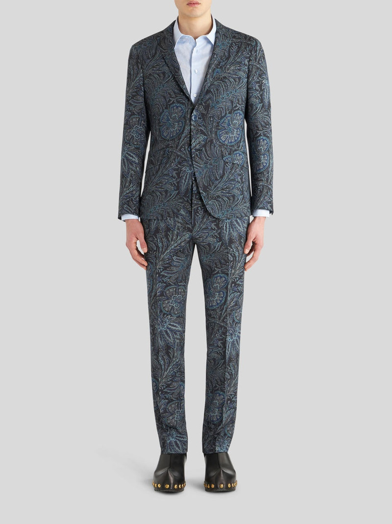 JACKET WITH FOLIAGE PATTERN 3