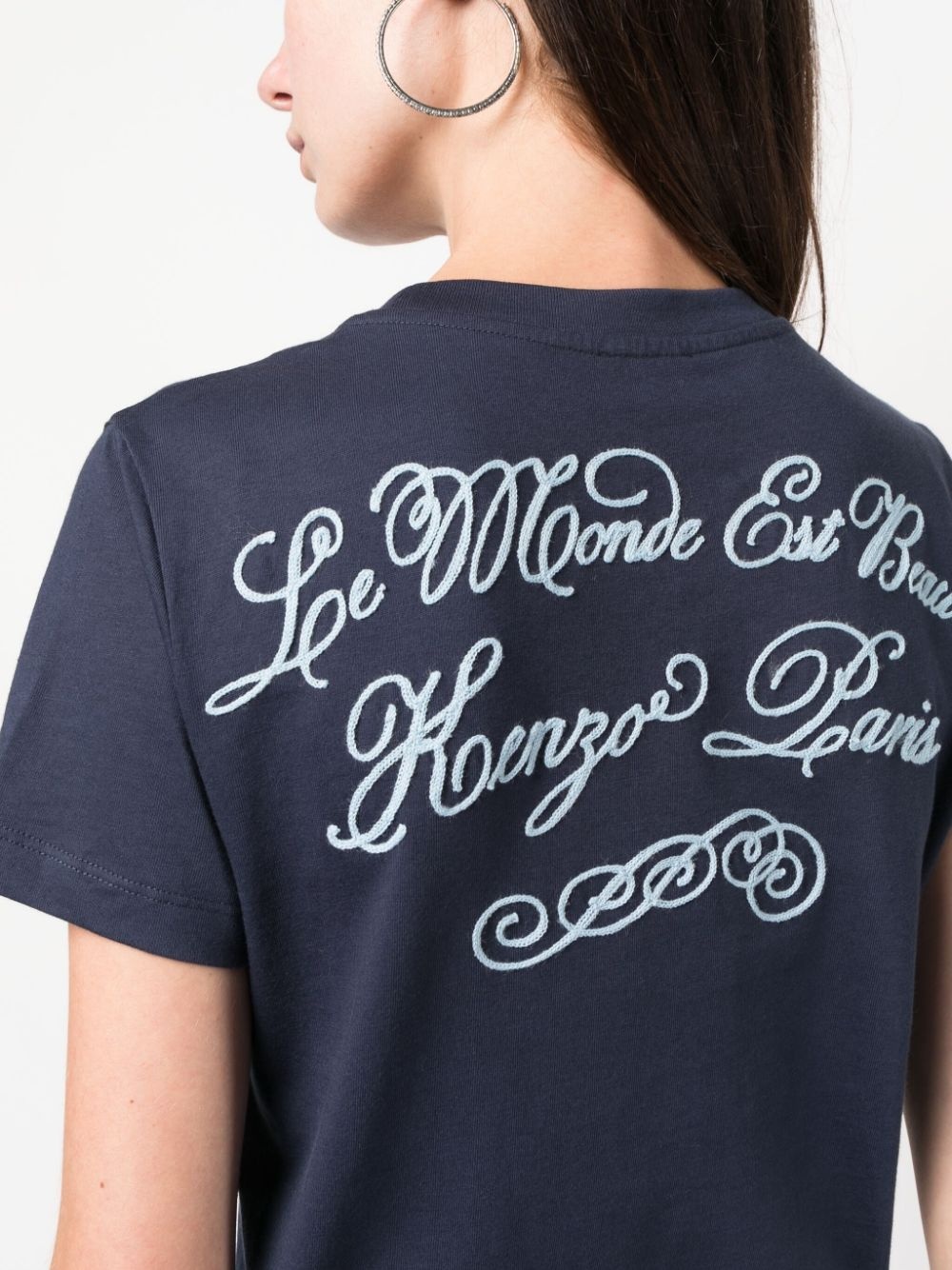 graphic-print organic cotton T-shirt - 5