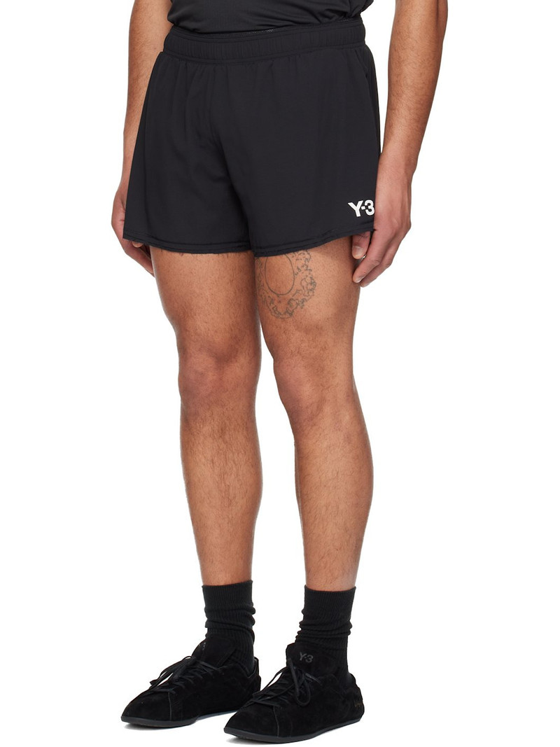 Y-3 Black Running Shorts outlook
