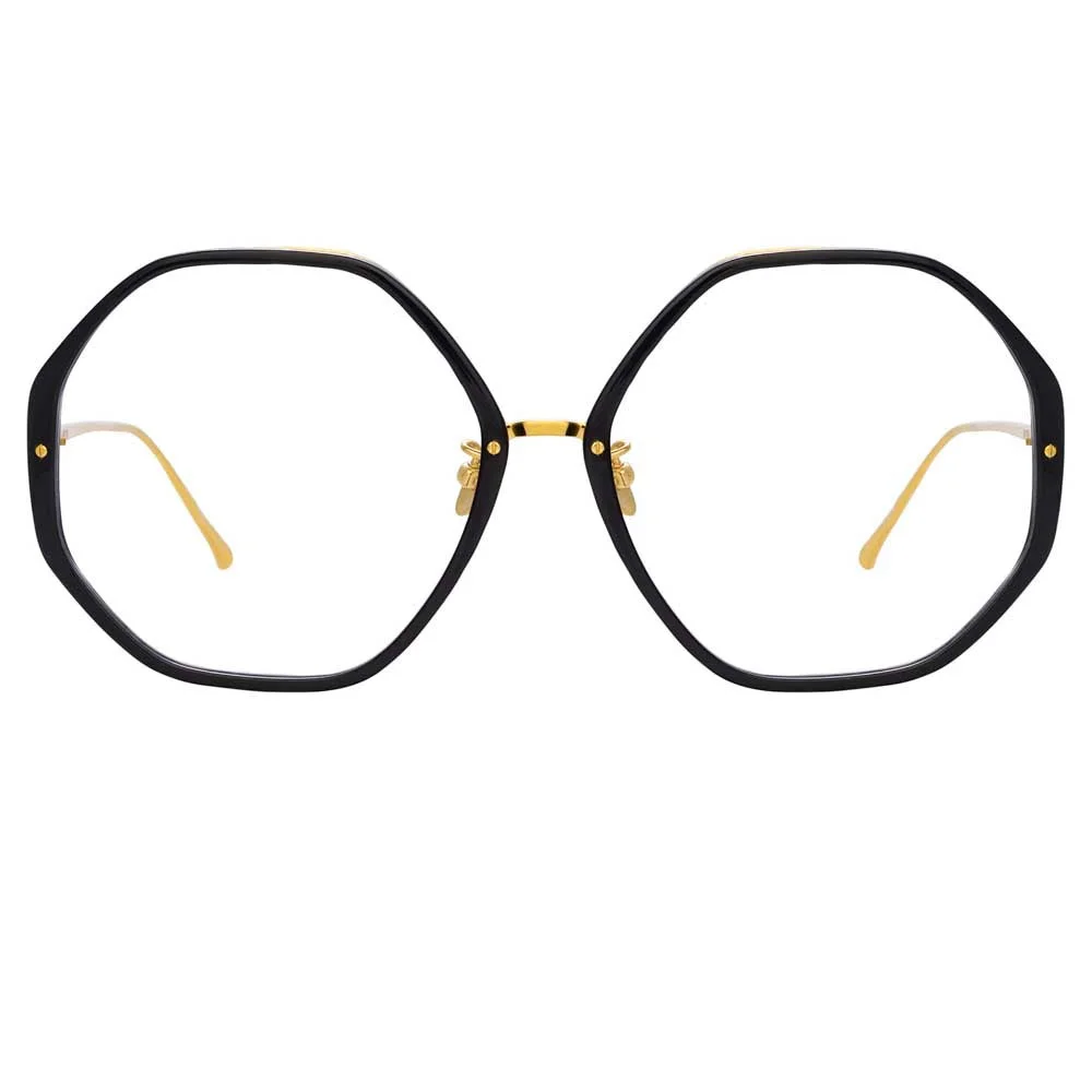 THE ALONA | OVERSIZED OPTICAL FRAME IN BLACK (C10) - 1