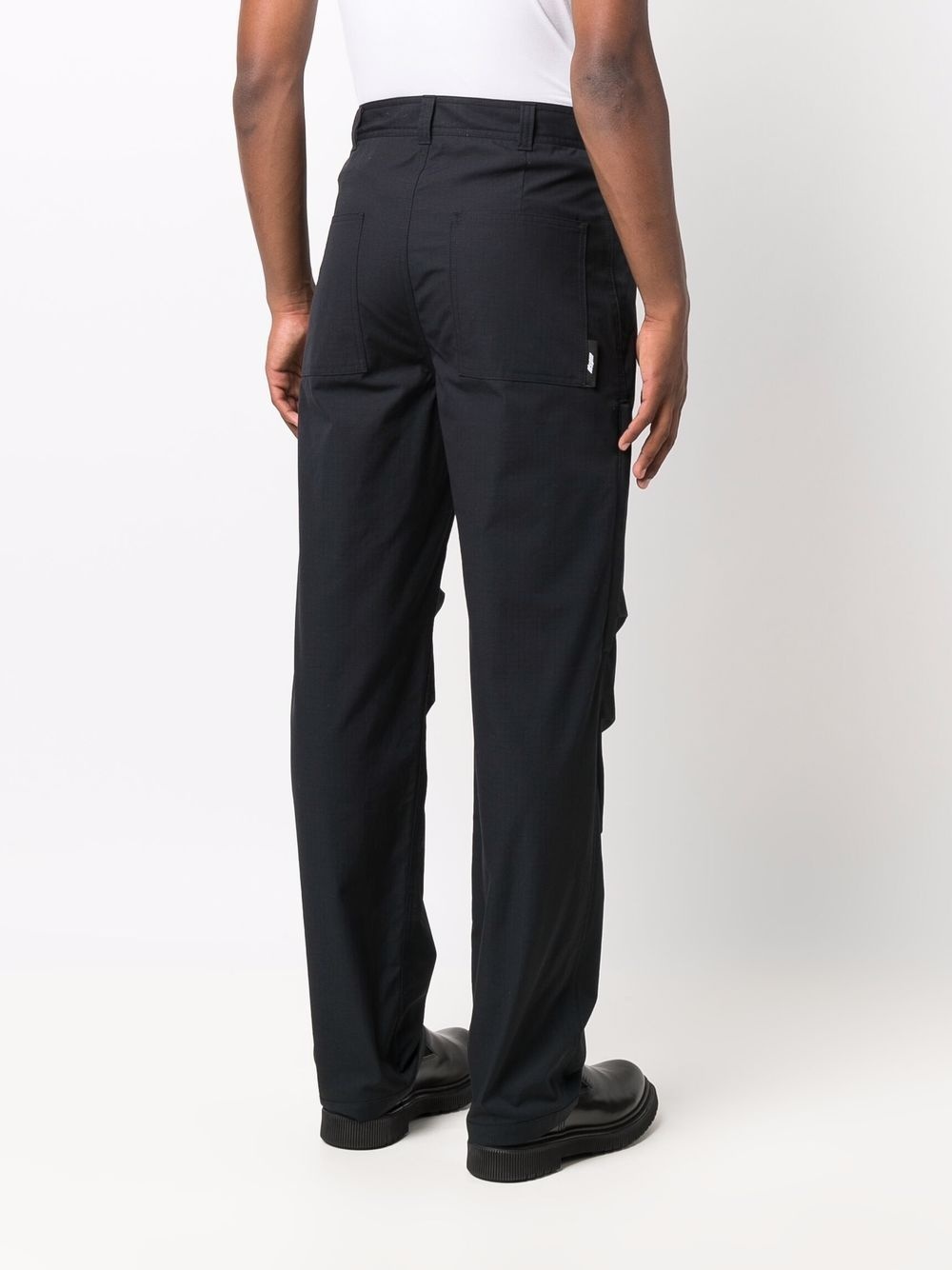 straight-leg trousers - 4