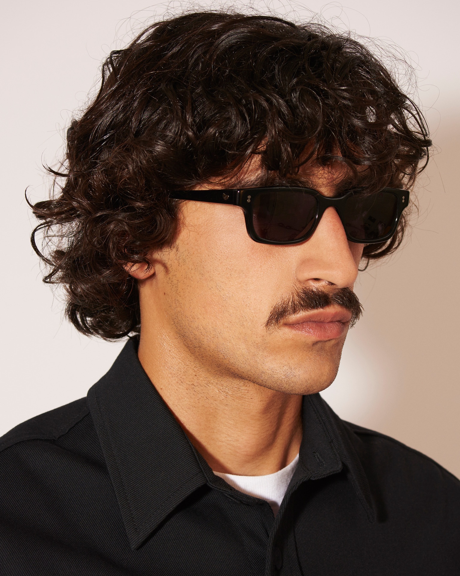 ALBIN - Plastic sunglasses - Black - 5