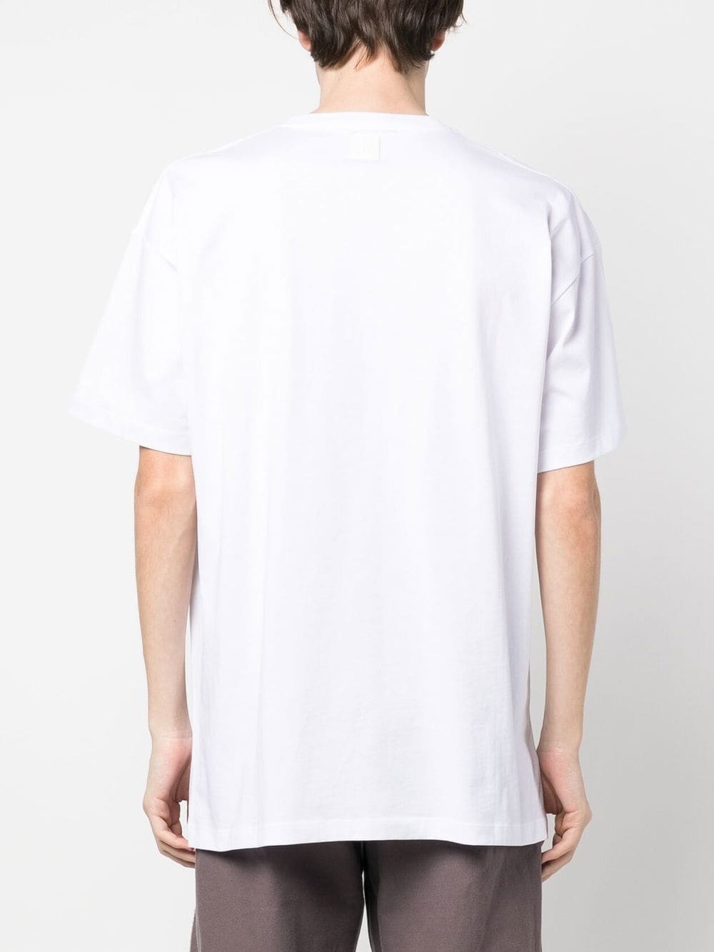hand sign-print T-shirt - 4