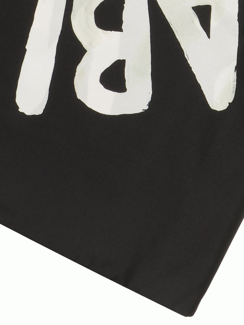 AVAILABLE IN SPACE SILK SCARF - BLACK 3