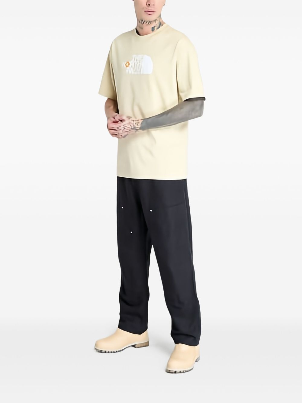logo-print T-shirt - 2