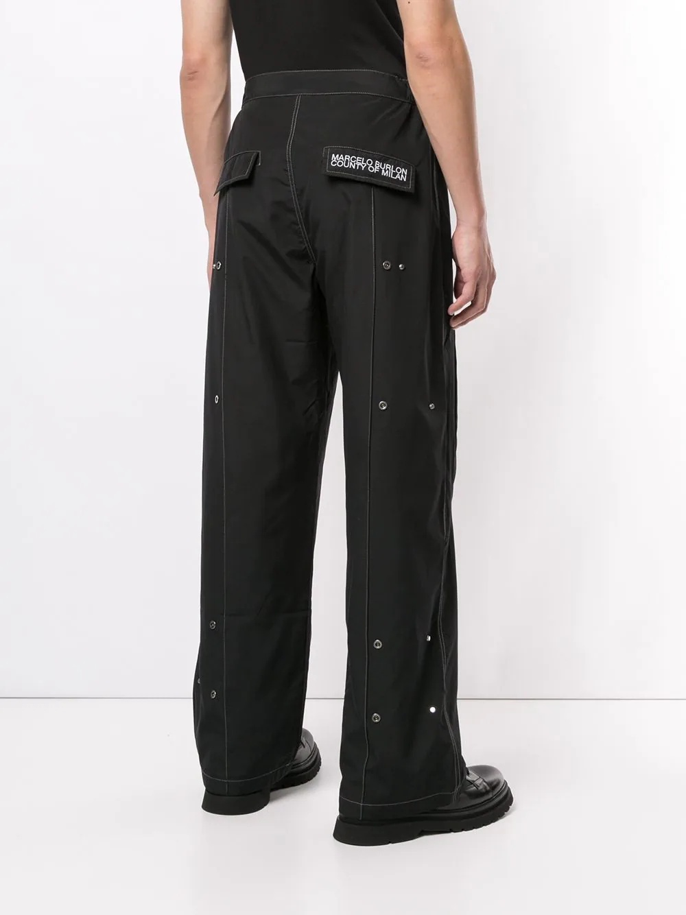 wide leg trousers - 4