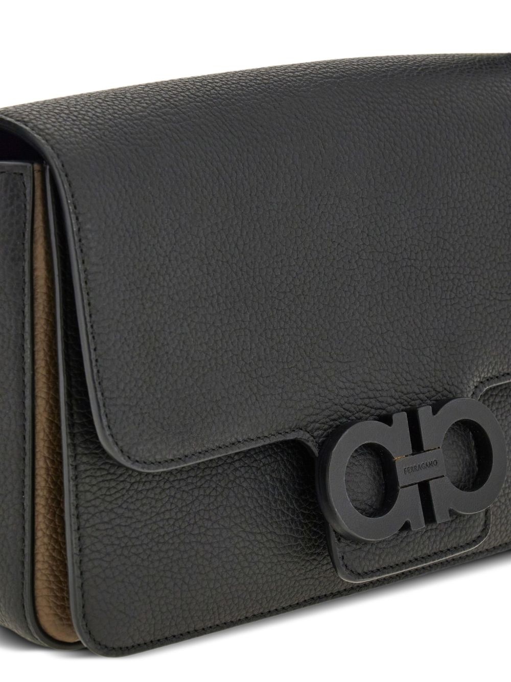 Gancini-buckle shoulder bag - 5